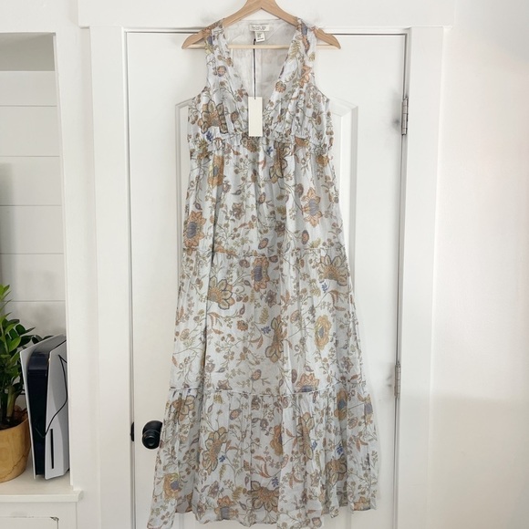 Rachel Zoe Sleeveless Floral Tiered Maxi Dress - XS - Picture 2 of 5
